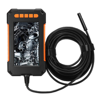 Caméra endoscope industriel P40 1080P HD 4.3 pouces LCD endoscope décran IP67 endoscope étanche 8mm 8 LED lumières