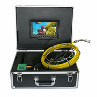 Caméra vidéo dinspection de tuyau de 20M,  endoscope industriel de canalisation dégout de drain de la carte DVR