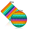 CAMTOA 2/4 Pcs Bubble Sensory Decompression Toy Camouflage Anti-stress Extrusion Fidget Reliever Drôle Éducation Puzzle