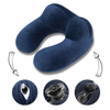 CAMTOA U En Forme De Voyage Oreiller De Voiture En Air Vol Coussins Gonflables Appui-Tête Coussin Appui-Tête Coussin Sof