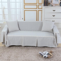 Canapé Couverture Canapé Housse Coton Mélange 1-4 Seater Pet Chien Chaise Couvre Protecteur pour Salon