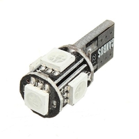 Canbus 5 SMD LED Xenon HID W5W T10501 Ampoule côté voiture