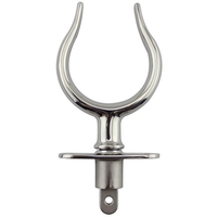 Canot de sauvetage Bateau à rames Accessoires marins Canne à pêche Tige fixe Radeau de bateau Radeau Fourche à palette