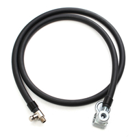 Caoutchouc de gonfleur de tuyau de pneu dair pour la voiture de moto avec le clip universel