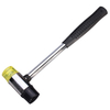 Caoutchouc du robinet douce de maillet outil de bricolage 30mm en cuir double face