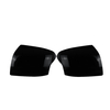 Capot de couverture de rétroviseur daile de porte latérale de voiture noire garniture de conducteur droit pour Ford