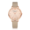 Casual style cuir PU sangle Cloc kLadies montre-bracelet à quartz