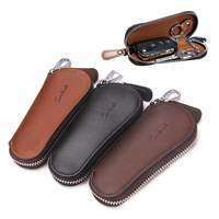 Casual Key Vintage Casual Leather Men hommes en cuir véritable