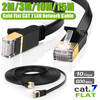 Cat7 10Gbps Ethernet Ultra Flat Cable Lan Network RJ45 Patch Cable For PC Laptop