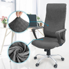 CAVEEN Élastique Housse De Chaise De Bureau Universel Tissu Ordinateur Chaise Rotative Fermeture À Glissière Protecteur