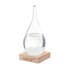 CAVEEN Storm Glass Weather Forecaster Station météo élégante et créative de baromètre en verre en forme de goutte pour l