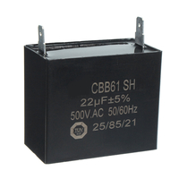 CBB61 SH 22uF MFD 500 V CA 50 / 60Hz E232607 Condensateur Générateur Condensateur AVR