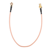 Câble 25CM SMA SMA mâle Angle droit à SMA femelle RF câble coaxial queue de cochon fil RG316 adaptateur de connecteur