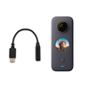 Câble adaptateur audio type-c vers microphone 3, 5 mm Plug and Play pour Insta360 ONE X2