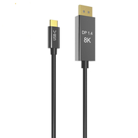 Câble adaptateur Bakeey Type-C vers Displayport 8K @ 60HZ Câble vidéo USB 3.1 HD pour Macbook