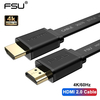 Câble adaptateur FSU HDMI 4K / 60Hz HDMI Splitter Câble pour moniteur de projecteur dordinateur HDTV