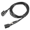 Câble audio AUX AMI MDI Music vers 3.5 mm avec port de chargeur USB pour VW Audi A4 A6 A8 S4 S6 Q5 Q7