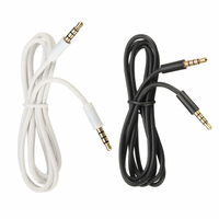 Câble audio stéréo pour cordon auxiliaire mâle à mâle 3, 5 mm
