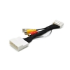 Câble auxiliaire de connexion de caméra de vue arrière dadaptateur de 24 bornes pour Renault et Dacia / Opel et Vau