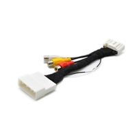 Câble auxiliaire de connexion de caméra de vue arrière dadaptateur de 24 bornes pour Renault et Dacia / Opel et Vau