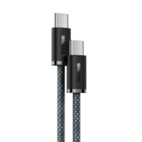 Câble Baseus 100W USB-C vers USB-C PD3.0 Power Delivery QC4.0 Charge rapide Ligne de cordon de transmission de données 1