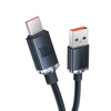 Câble Baseus 100W USB vers USB-C Charge rapide Ligne de cordon de transmission de données 1.2M/2M de long pour OnePlus 9