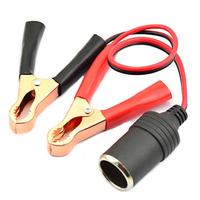 Câble batterie de voiture pince avec prise allume-cigare