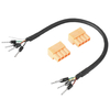 Câble blindé à paire torsadée à 4 cœurs M5Stack 24AWG RS485 RS232 Ligne de communication de données CAN 0, 2 M
