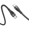 Câble Borofone BX61 USB-C vers USB-C charge rapide pour DOOGEE S88 Pro pour OnePlus 9Pro pour Xiaomi MI10