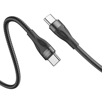 Câble Borofone BX61 USB-C vers USB-C charge rapide pour DOOGEE S88 Pro pour OnePlus 9Pro pour Xiaomi MI10