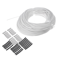 Câble chauffant spécial de câble chauffant en fibre de carbone en caoutchouc de silicone