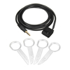 Câble dadaptateur dentrée AUX 6000 CM + Clés de retrait Jack 3.5 mm pour Ford Focus Mondeo