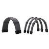 Câble dalimentation 24P ATX 8P 30MM Arc Nylon Kits de câbles dalimentation dextension à manchon tressé 4P