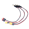 Câble dalimentation AuurorarRC XT60/XT30/T mâle vers DC5.5x2.5 pour lunettes FatShark HD2/V3 FPV Batterie moniteur
