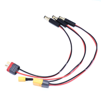 Câble dalimentation AuurorarRC XT60/XT30/T mâle vers DC5.5x2.5 pour lunettes FatShark HD2/V3 FPV Batterie moniteur