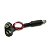 Câble dalimentation enfichable expérimental 9V Batterie sur adaptateur Batterie de ligne mâle à clip DC