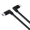 Câble de charge USB C PD Câble dalimentation coudé Câble de données PVC de charge rapide