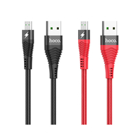 Câble de données de charge rapide HOCO U53 Micro USB 4A pour tablette Smartphone 1.2M