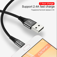 Câble de données Micro USB OLAF 2.4A charge rapide pour Huawei P30 P40 Pro Mi10 OnePlus 8Pro