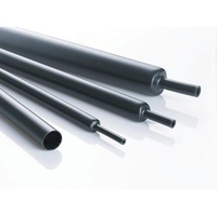Câble de gainage électrique pour voiture,  tube thermorétractable noir 200mm / 500mm / 2m / 3m / 5m,  3mm