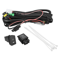 Câble de prises de faisceau de câbles dantibrouillard H11 + interrupteur dindicateurs LED + relais automobile