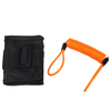 Câble de rappel 2m / 6ft orange + sac de verrouillage dalarme pour moto