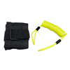 Câble de rappel de 2m / 6ft + sac de serrure dalarme pour le scooter de vélo de moto