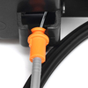 Câble de verrouillage de verrou de voiture supérieur arrière inférieur gauche pour voiture pour Ford Transit MK6 MK7 200