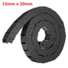 Câble en plastique 15mm x 20mm r28 semi-fermée chaîne d