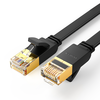 Câble Ethernet plat Ugreen NW106 Cat7 RJ45 10 Gigabit 32AWG câble Ntwork câble de raccordement Ethernet blindé double