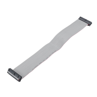 Câble gris plat IDC FC-34P de 2, 54 mm LED connecté au câble de téléchargement JTAG