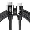 Câble INSMA 8K HDMI 2.1 0.5/1/1.5/2/3m Câble HDMI mâle vers HDMI mâle 1080P Connecteur plaqué or 8K 60HZ 48Gbps
