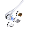 Câble magnétique rotatif Baekeey 540 ° Micro USB Type C Câble de charge pour Samsung Galaxy Note S20 ultra Huawei P40 Pr