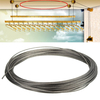 Câble métallique de ligne de câble de vêtements dacier inoxydable de 15M 316